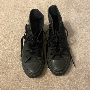 Black converse